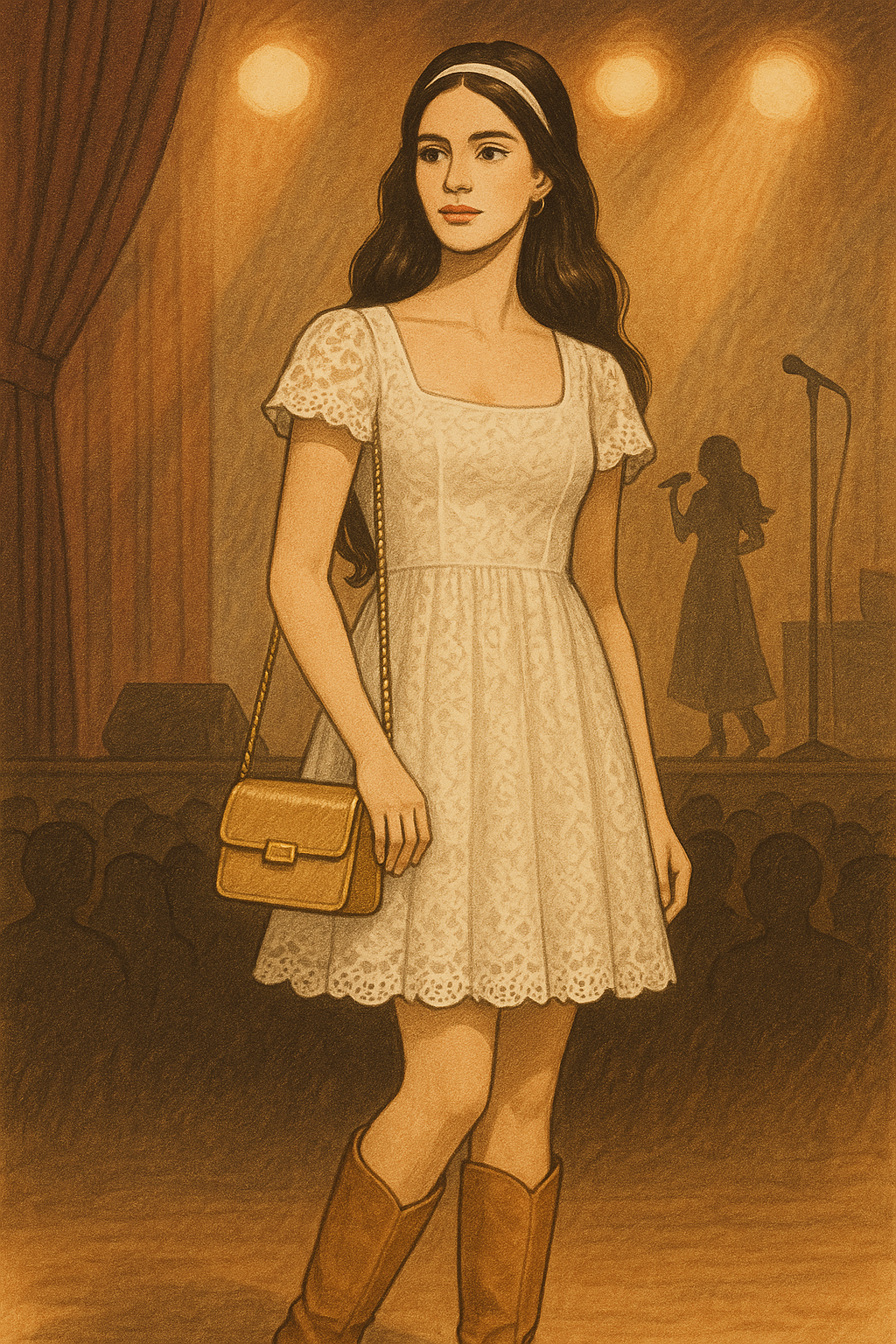 Fashion Konser Lana Del Rey: Tips Gaya Anggun dan Effortless